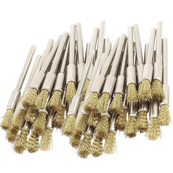 Щетки по металлу для гравера WorkMan D-8 100 шт. (261)