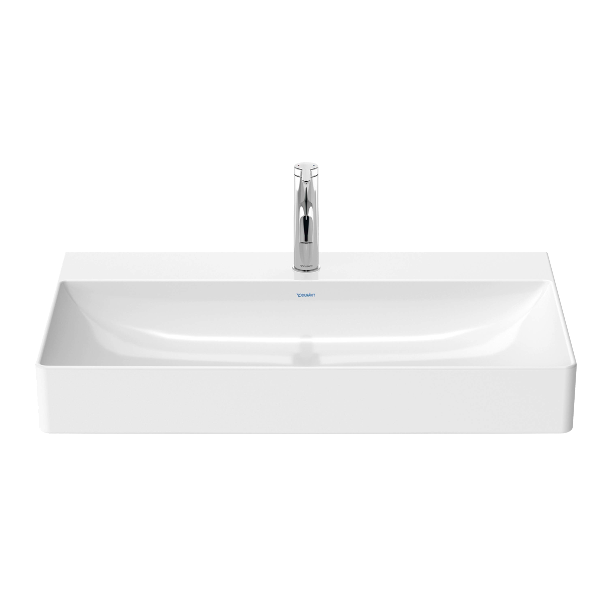 Умывальник подвесной Duravit DuraSquare 80х47 см Белый (2353800041) - фото 2