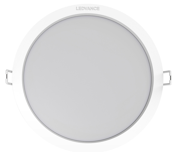 Світильник LED вбудований Ledvance DL 13W 220V 1235lm 4000K ⌀165 мм IP44 Білий (4058075644236)