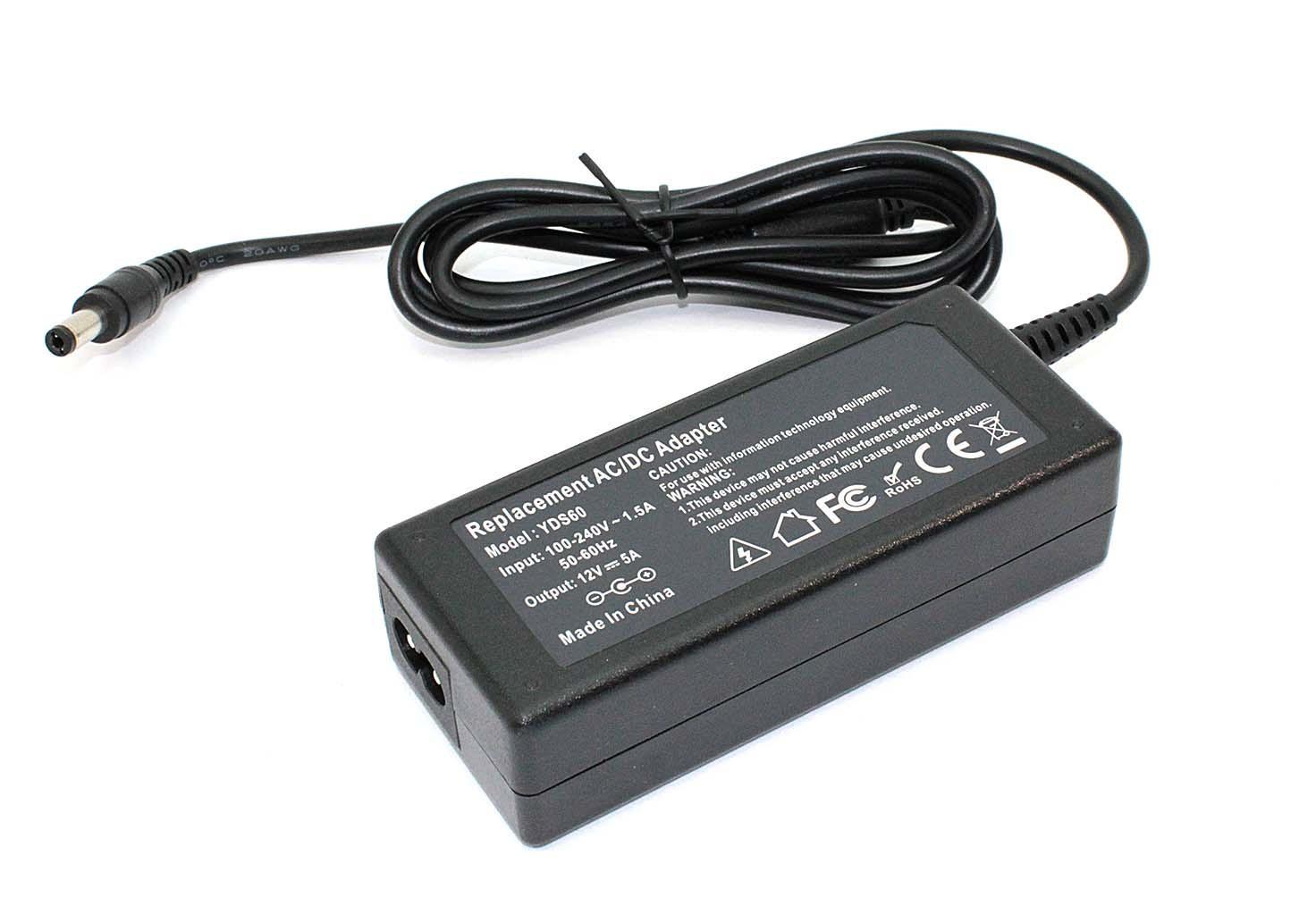 Блок питания для монитора LCD 60W 12V 5A 5,5x2,1 мм (YDS60 OEM) Блок питания для монитора LCD 60W 12V 5A 5,5x2,1 мм (YDS60 OEM)
