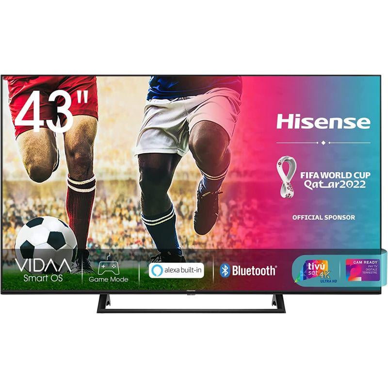 Телевізор Hisense 43AE7210F Smart TV/DVB-T2/Edge/LED/60 Гц 43"