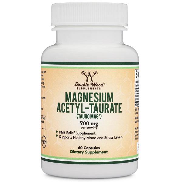 Микроэлемент Магний Double Wood Magnesium Acetyl-Taurate 700 мг 60 капс. Микроэлемент Магний Double Wood Magnesium Acetyl-Taurate 700 мг 60 капс.