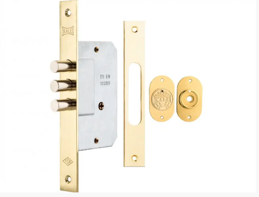 Замок Kale 189 3MF 5 ключей 3 ригеля Латунь (2321170406) Замок Kale 189 3MF 5 ключей 3 ригеля Латунь (2321170406)