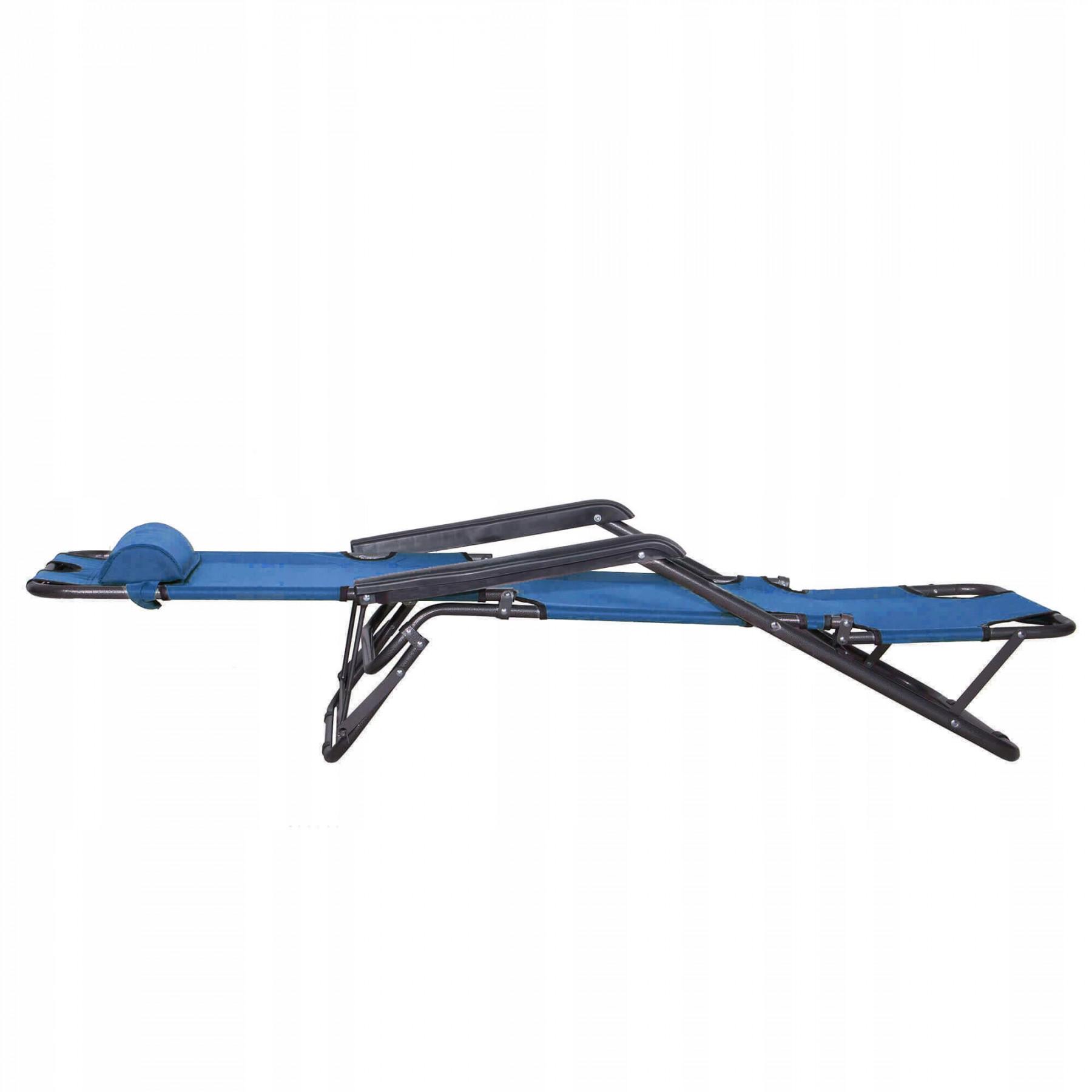 Шезлонг Springos Zero Gravity Блакитний (19967) - фото 7