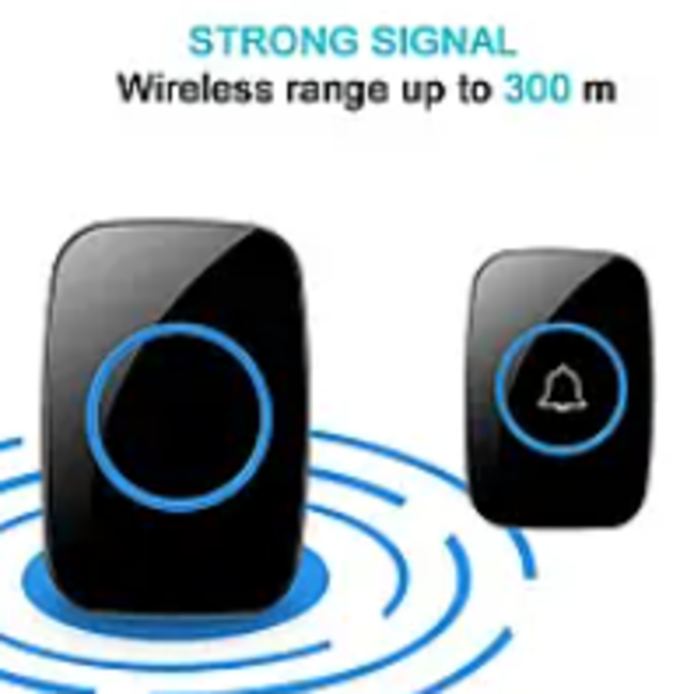 Дзвінок дверний зі світлодіодною підсвічуванням Kayfovo бездротовий та водонепроникний до 250 м (28594) - фото 5 Дзвінок дверний зі світлодіодною підсвічуванням Kayfovo бездротовий та водонепроникний до 250 м (28594) - фото 5