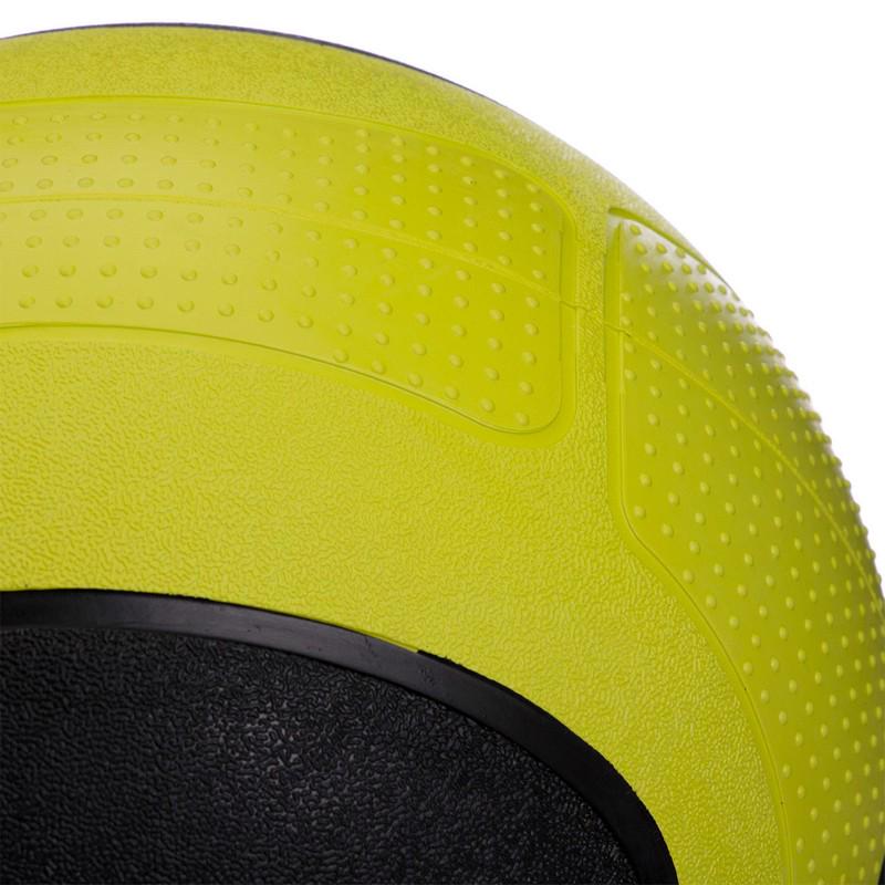 М'яч медичний медбол Zelart Medicine Ball FI-2620-7 7кг Зелений/Чорний (DR003466) - фото 3