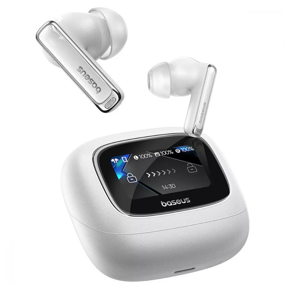 Навушники BASEUS A00074101213-00 Bowie M2s Ultra TWS з Bluetooth 5.4 White (26449256)