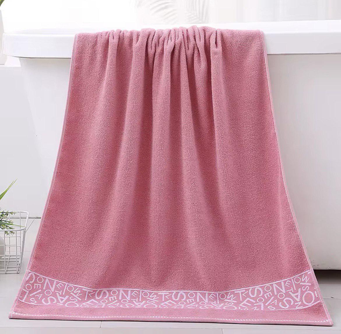 Набір рушників Alphabet Premium 3в1 Рожевий (NR3in1BathRoseAlphabet) - фото 3 Набір рушників Alphabet Premium 3в1 Рожевий (NR3in1BathRoseAlphabet) - фото 3