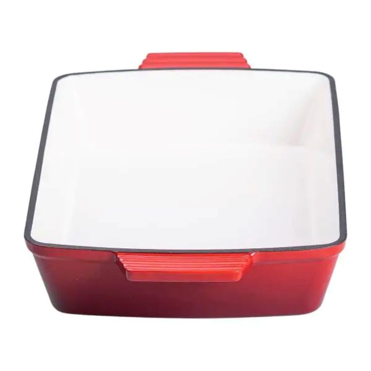 Форма для запікання чавунна 39,5х23,5х6 см 3 л Червоний (HP-1-9R) - фото 3 Форма для запікання чавунна 39,5х23,5х6 см 3 л Червоний (HP-1-9R) - фото 3