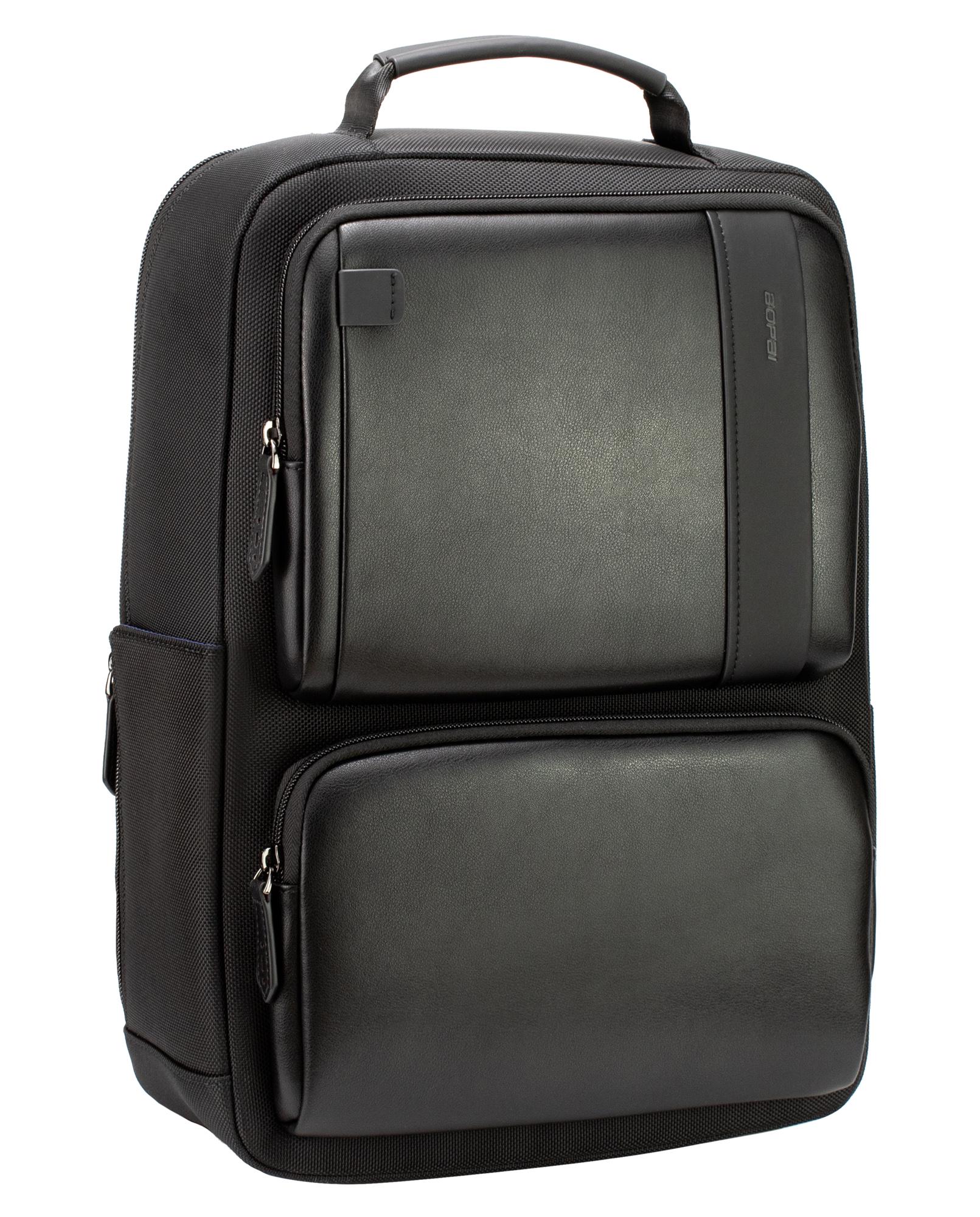 Рюкзак деловой Optima 43x30x14 см 16-25 л Черный (851-007311)