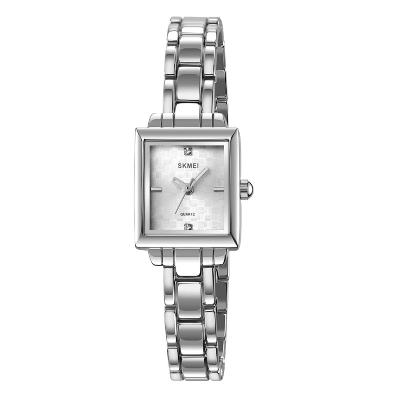 Годинник жіночий металевий Skmei Сріблястий (z070-1)