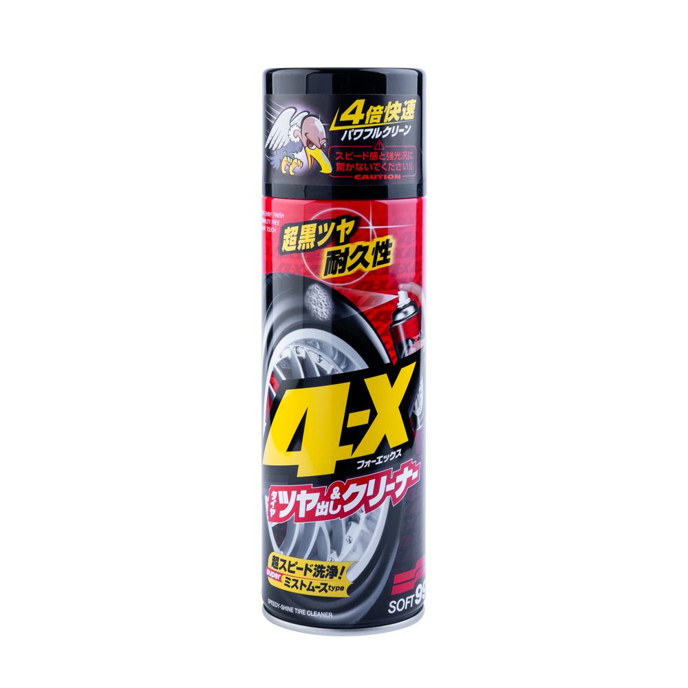 Чернение для шин SOFT99 4-X Tire Cleaner