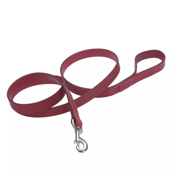 Повідець для собак шкіряний Coastal Circle-T Dog Leash 2 см 1,2 м Червоний (01046_RED04) - фото 1 Повідець для собак шкіряний Coastal Circle-T Dog Leash 2 см 1,2 м Червоний (01046_RED04) - фото 1