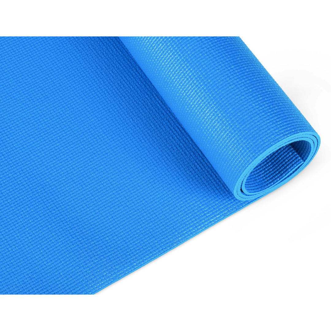 Килимок для фітнесу та йоги Gymtek 0,4 см Cиній (2920) - фото 4