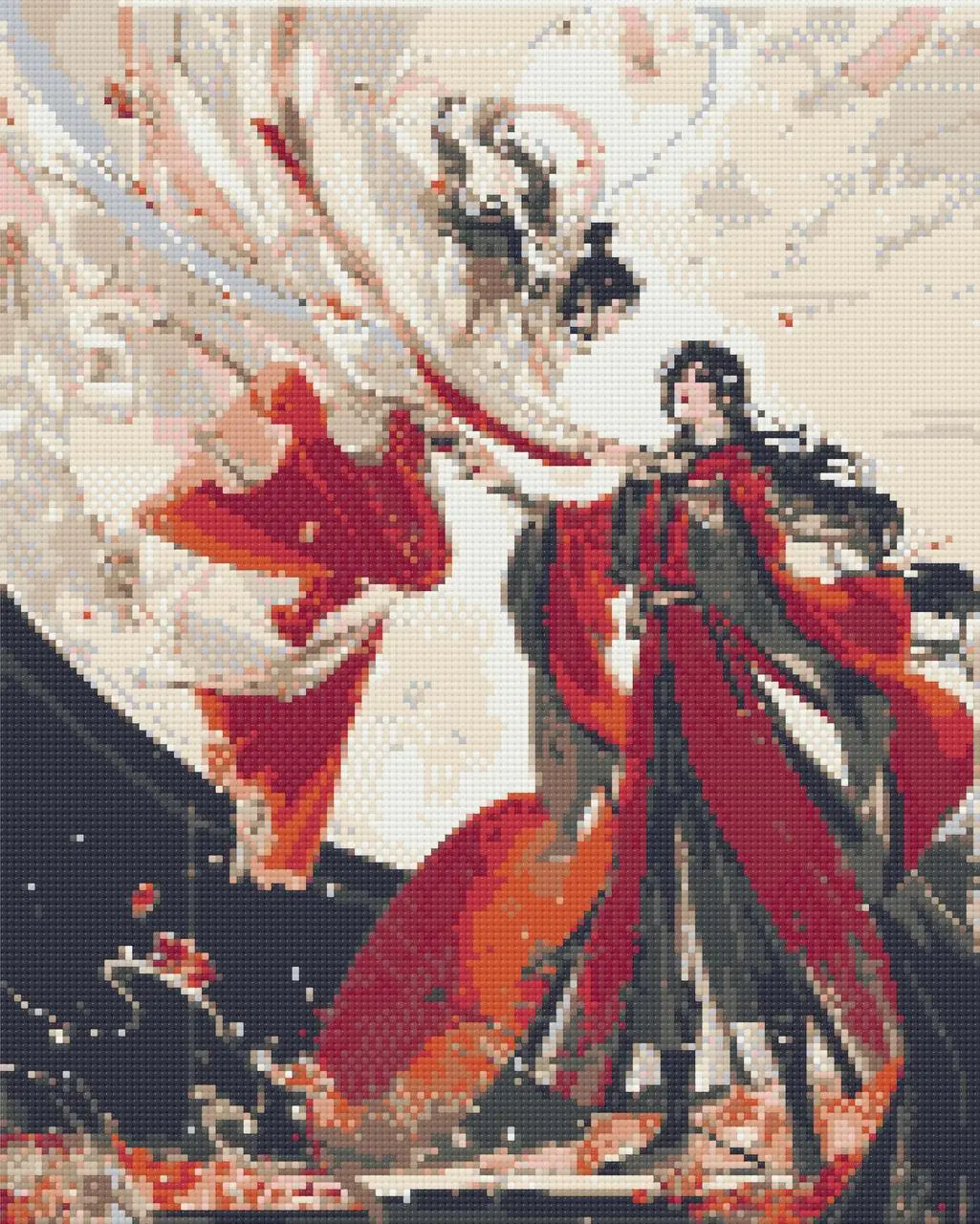 Алмазна мозаїка ORIGAMI Аніме Благословіння небожителів 40х50 см (OD12570)