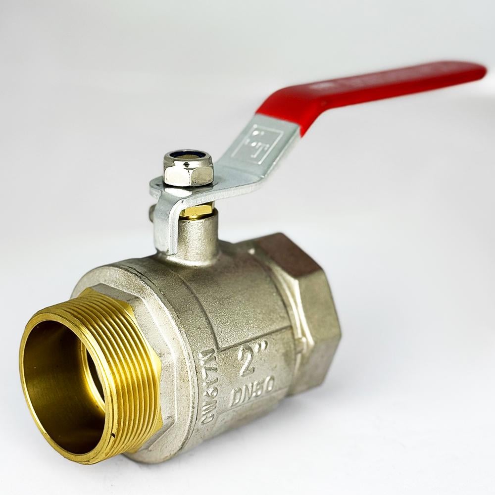 Кран шаровой для воды SANTAN 605 2" внутренний-наружный Красный (51329) - фото 3 Кран шаровой для воды SANTAN 605 2" внутренний-наружный Красный (51329) - фото 3