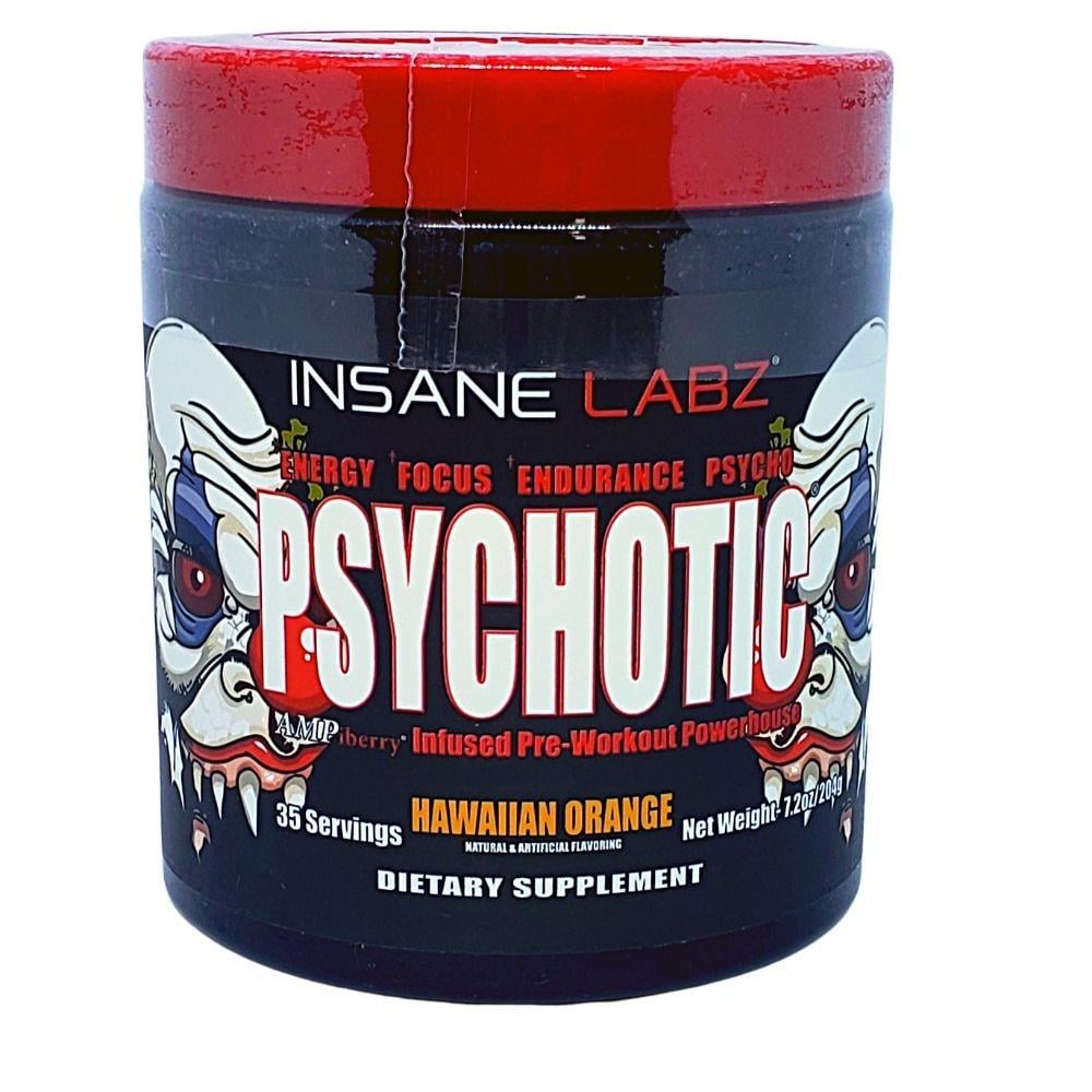 Комплекс предтренировочный Psychotic Mens 220 г Hawaiian Orange