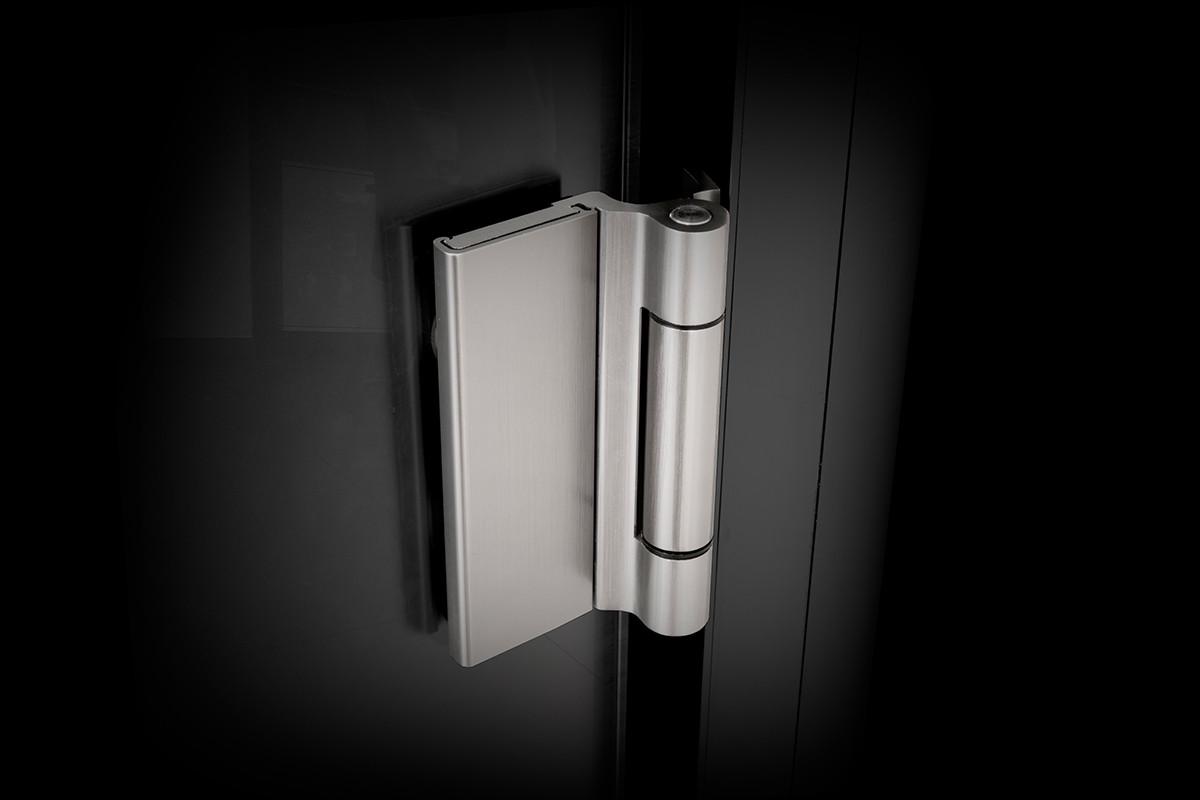 Петля для стекла WALA WTA с прямоугольной крышкой Серебристый (WTA8010441X SL) - фото 2 Петля для стекла WALA WTA с прямоугольной крышкой Серебристый (WTA8010441X SL) - фото 2