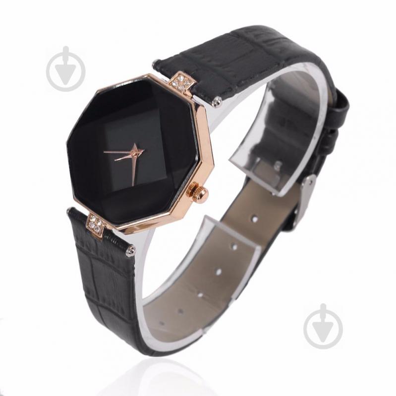Годинники жіночі наручні Cube black (hub_mdbc8r) - фото 2