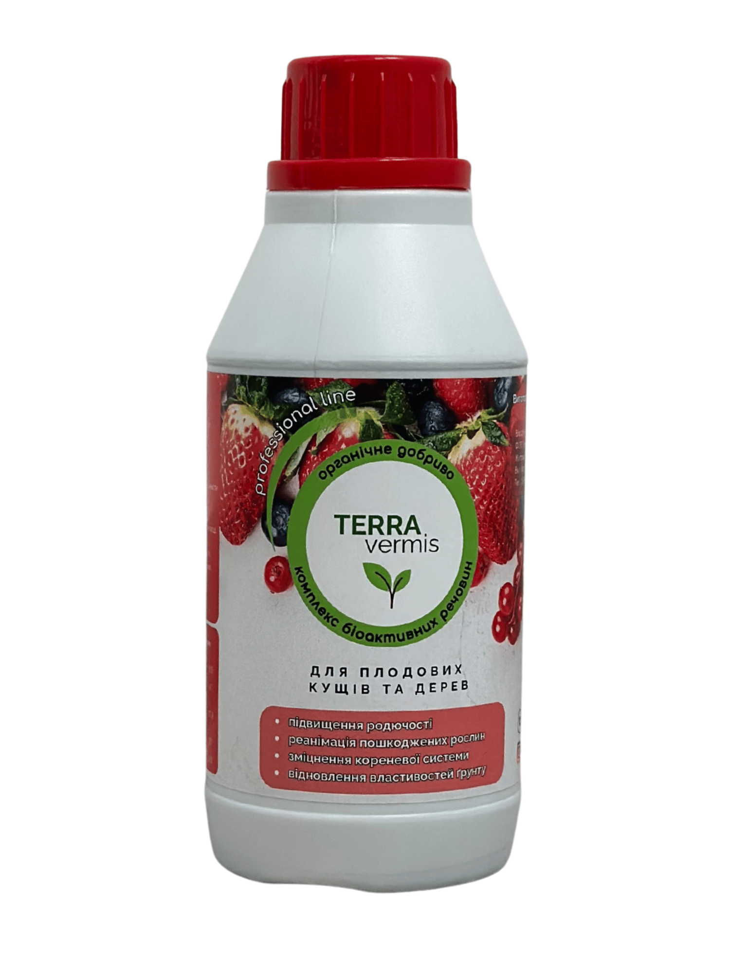 Добриво органічне Terra vermis для плодових кущів та дерев 330 мл