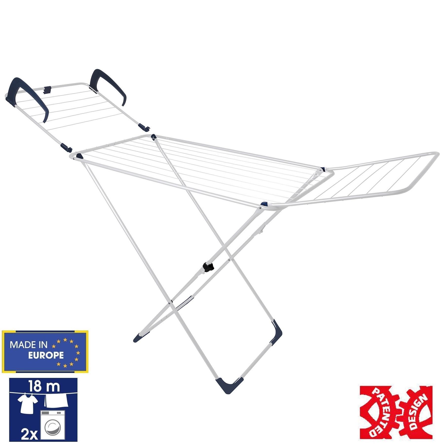 Сушка для белья напольная Casa Si Kolibri 2in1 18 м White (CS92131C06) - фото 6 Сушка для белья напольная Casa Si Kolibri 2in1 18 м White (CS92131C06) - фото 6