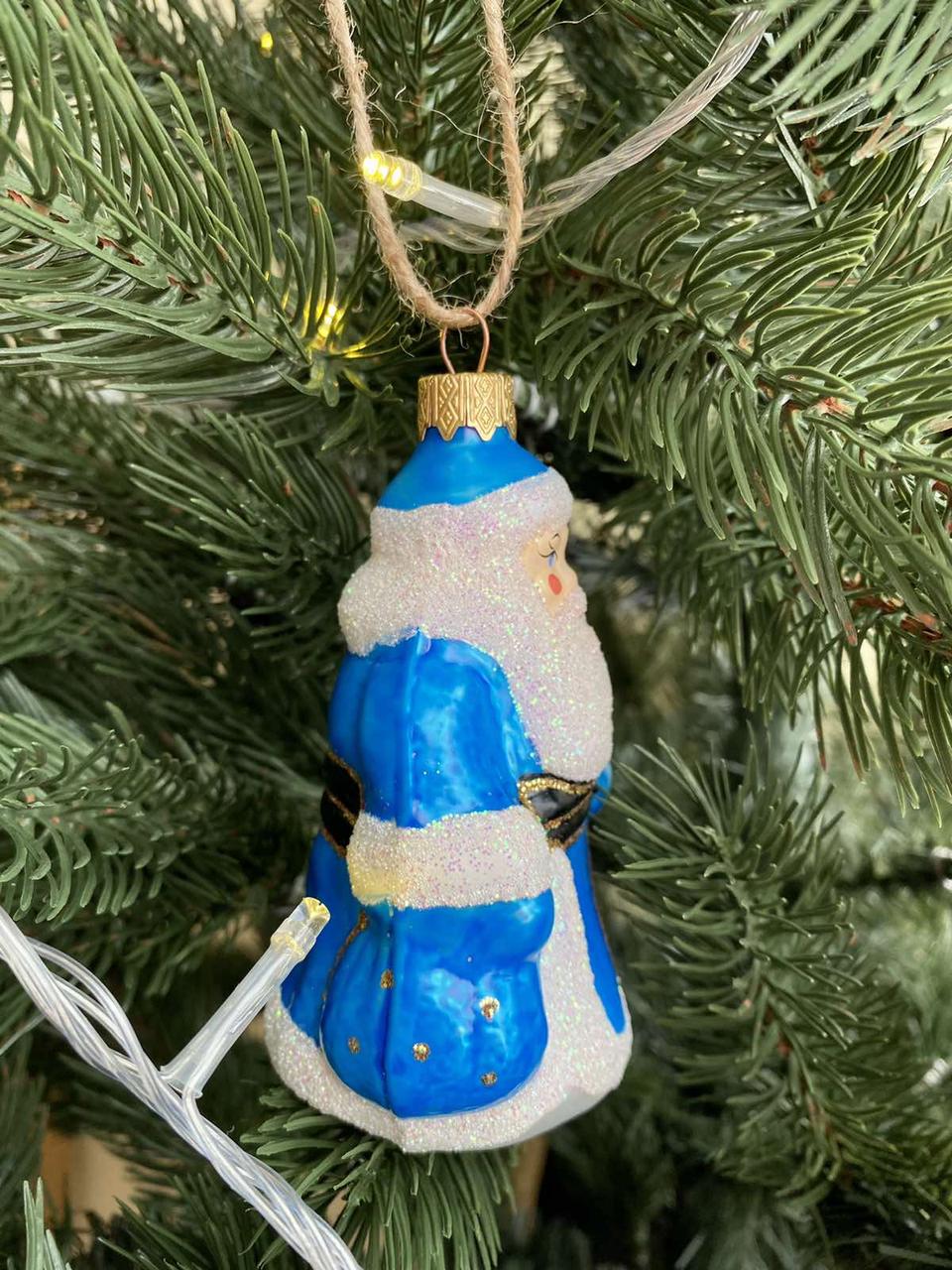 Игрушка стеклянная Святой Николай формованная - фото 2 Игрушка стеклянная Святой Николай формованная - фото 2