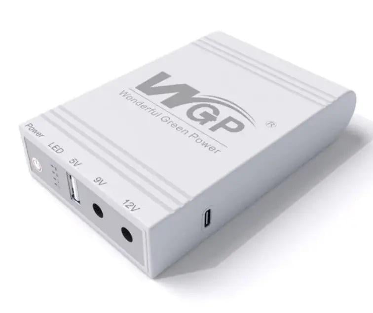 Джерело безперебійного живлення для роутера Mini UPS 10400 mAh 5V/9V/12V White (20564091)