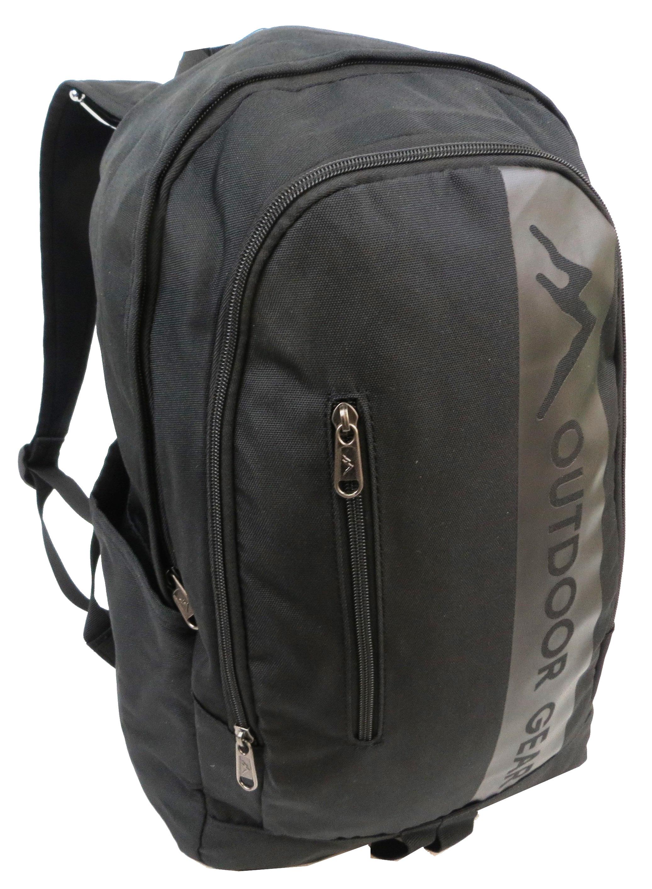 Рюкзак городской Outdoor Gear 22 л Черный (6901 black)