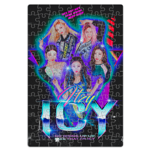 Пазл Itzy Icy Черный (58029)
