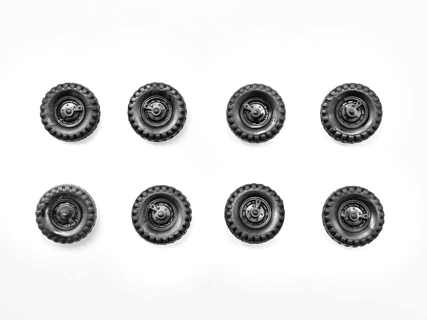 Сборная модель ICM Зил-157 армейский грузовой автомобиль (72541) - фото 7 Сборная модель ICM Зил-157 армейский грузовой автомобиль (72541) - фото 7