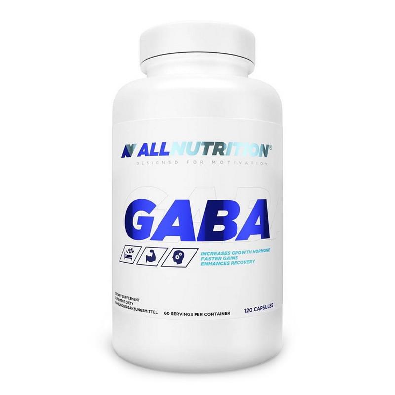 Гамма-аміномасляна кислота AllNutrition Gaba 120 капс. (22584-01)