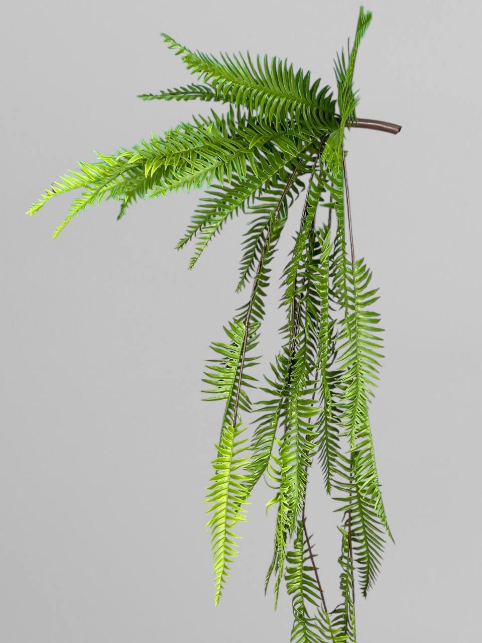 Искусственный ампельный папоротник 120 см Зеленый (Р01023) - фото 3 Искусственный ампельный папоротник 120 см Зеленый (Р01023) - фото 3