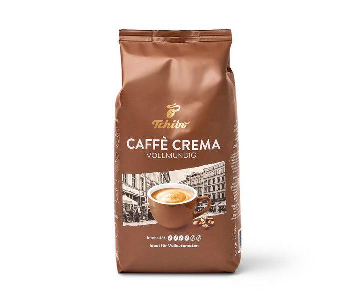 Кава в зернах Tchibo Caffe Crema Vollmundig 1 кг (13348758)