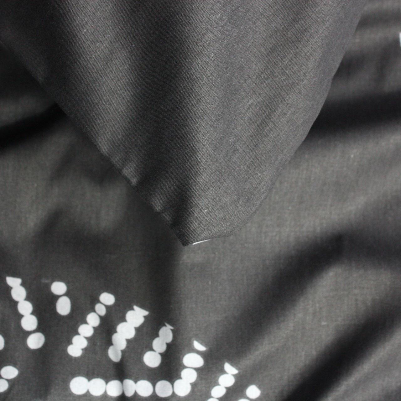 Простыня С0234 145x214 см Серый/Черный (159518) - фото 2