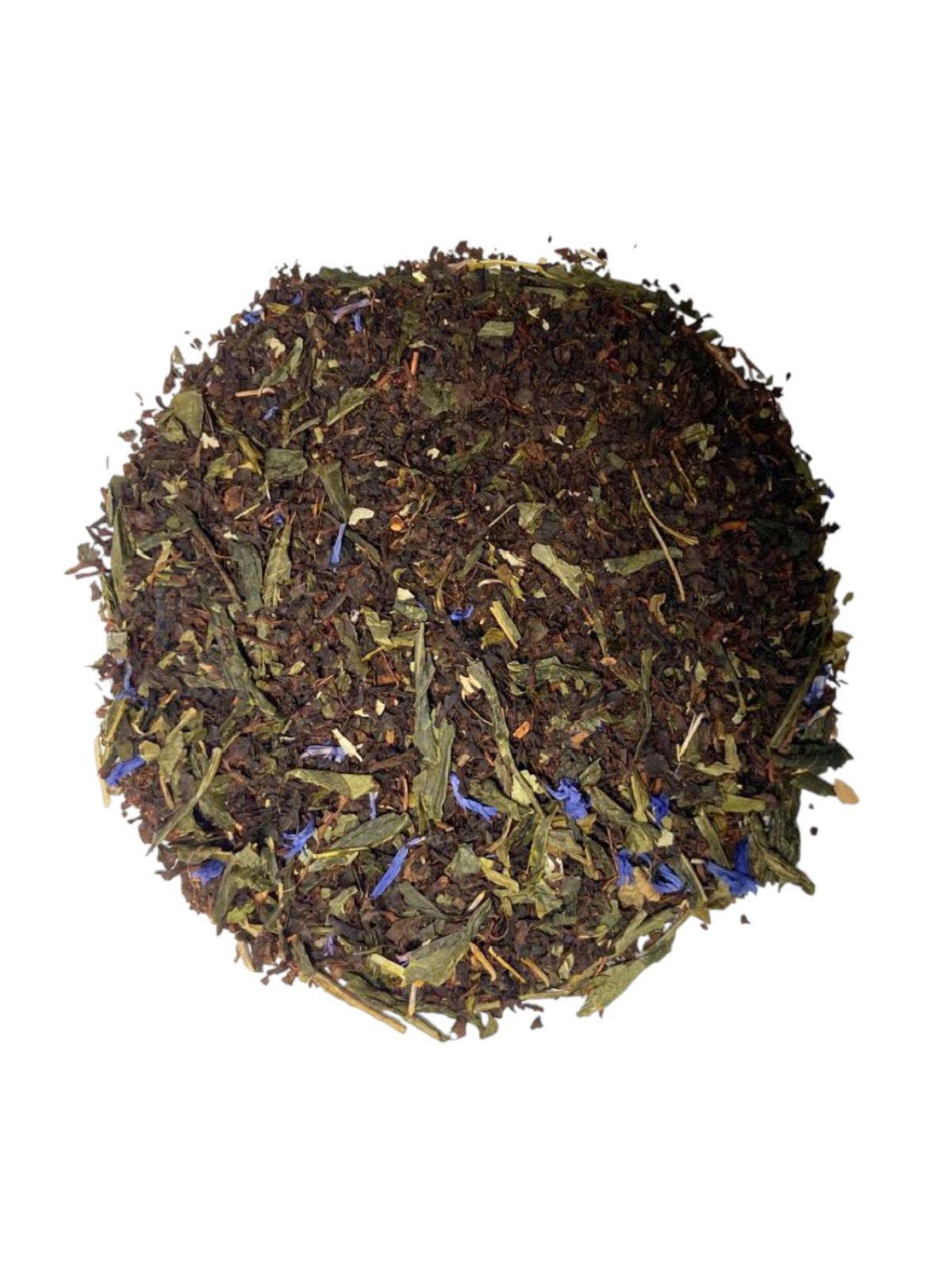 Чай TeaStar Іскри Шампанського купаж чорного і зеленого з шматочками фруктів 100 г (1583)