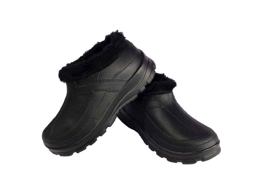 Калоші Verona на хутрі чоловічі Пінка р. 46 Чорний (433594)