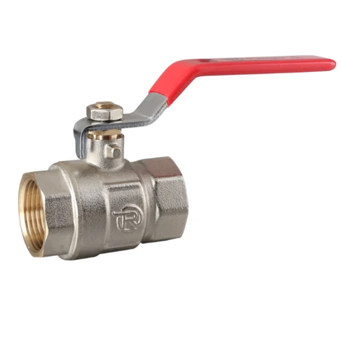 Кран шаровой REIGER 1 1/2 ВВ прямой латунь (6552844)