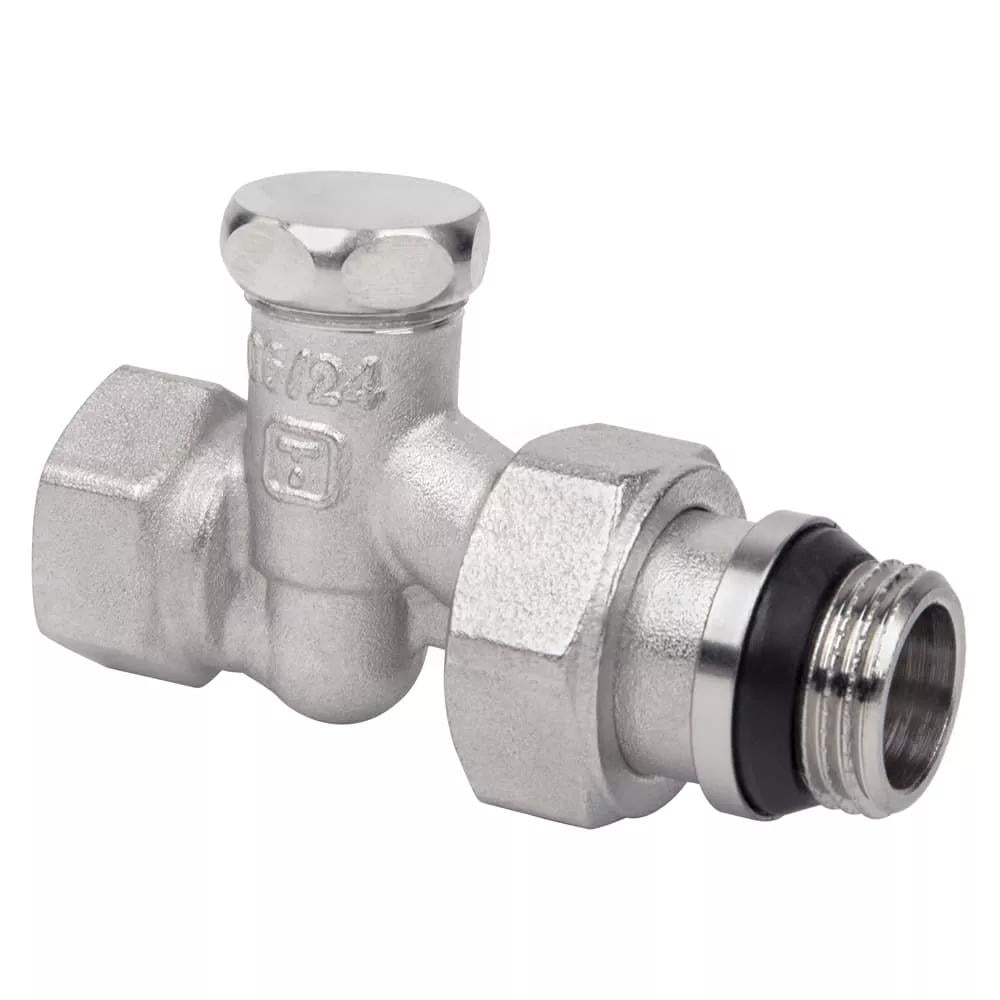 Балансувальний радіаторний кран ITAL IH130114 прямий 1/2" з американкою