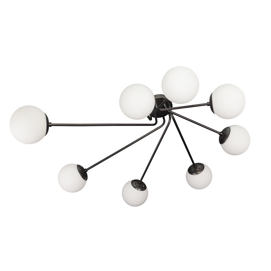 Люстра Levistella 7529806-12 BRZ+WH Молекула на 12 плафонах Бронзовый/Белый (2569621629)