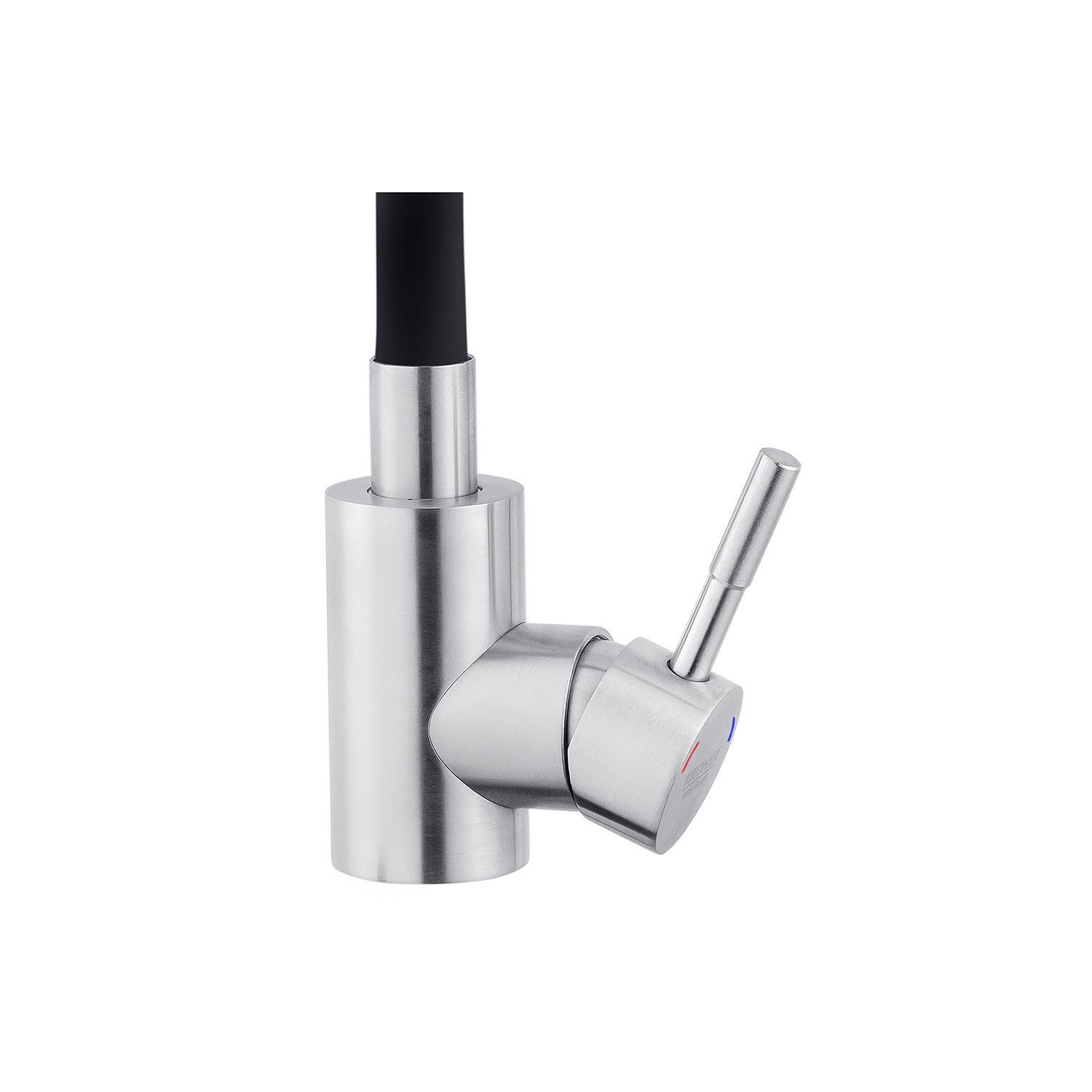 Змішувач для кухні Kroner KRM Edelstahl Klassisch ESG035BLK CV024353 (38092) - фото 6 Змішувач для кухні Kroner KRM Edelstahl Klassisch ESG035BLK CV024353 (38092) - фото 6