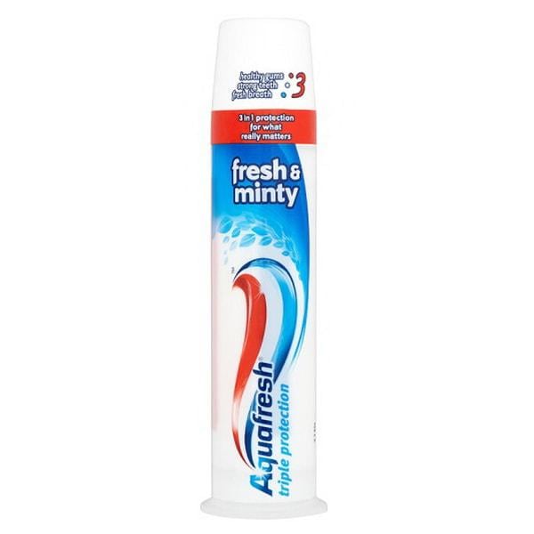 Зубная паста Aquafresh Fresh Minty с дозатором 100 мл (696996)