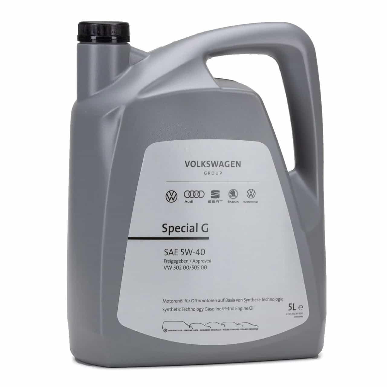 ᐉ Моторное масло Volkswagen 5W40 Special G VAG 5 л (38296386) • Купить ...