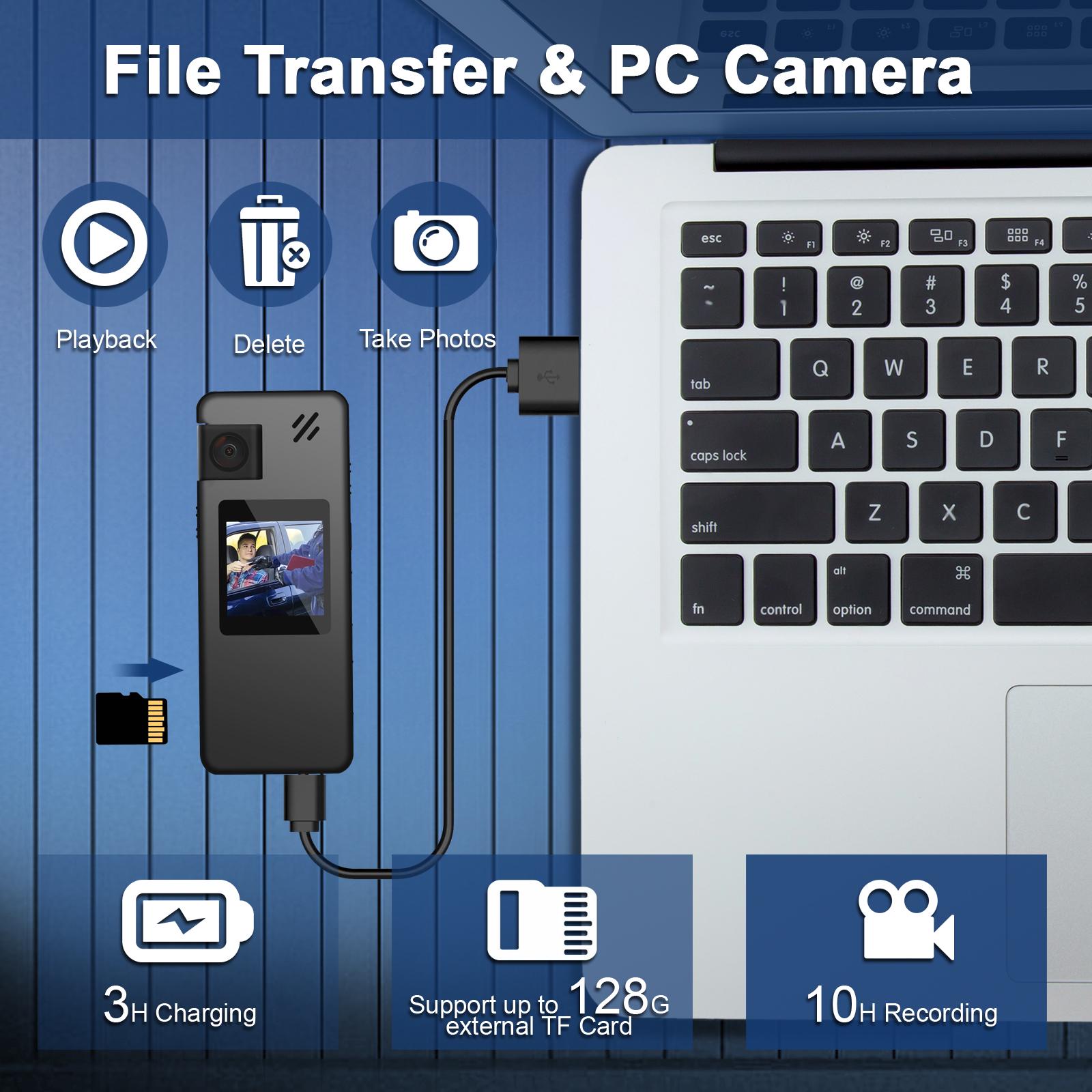 Видеорегистратор нагрудный Full 1080P HD с поддержкой ночного видения Patrul A32 (1480452615) - фото 5 Видеорегистратор нагрудный Full 1080P HD с поддержкой ночного видения Patrul A32 (1480452615) - фото 5