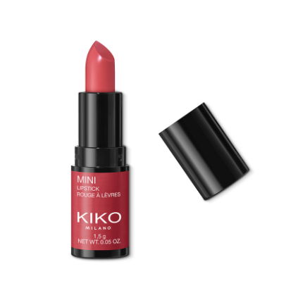 Мини помада Kiko Milano Mini lipstick 03 кремовая матовая Rosy Hibiscus 1,5 г