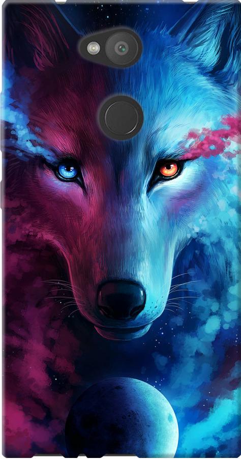 Чехол на Sony Xperia L2 H4311 Арт-волк (3999u-1394-42517)