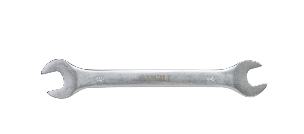 Ключ рожковый Sigma 14x15 мм CrV Satine (6025721)