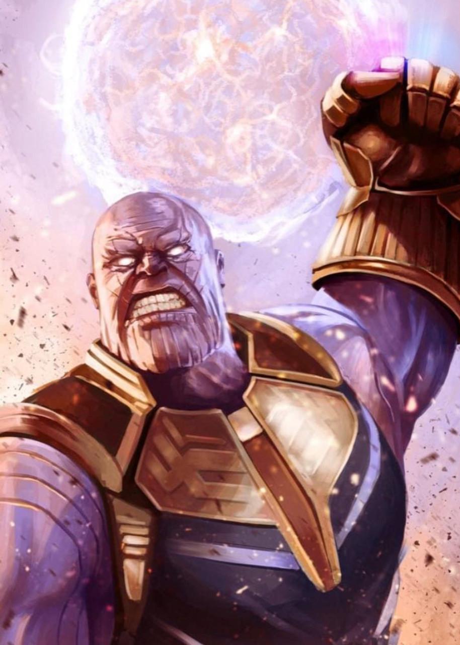Картина GeekLand Thanos Fan-art 40х60 см (TN.09.083)