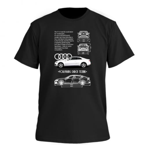 Футболка мужская Owi Premium Audi S5 S Черный (17782761-2-203327-S)