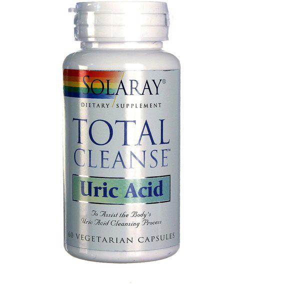 Комплекс для суглобів Solaray Total Cleanse Uric Acid 60 Veg Caps