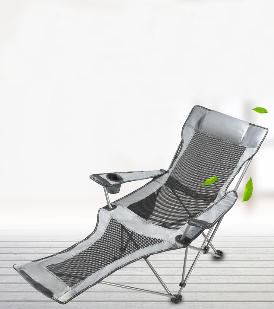 Кресло туристическое раскладное Lesko SW233 Gray (1386925) - фото 3 Кресло туристическое раскладное Lesko SW233 Gray (1386925) - фото 3